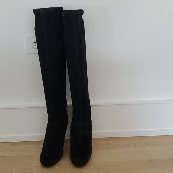 Shoes - Women's Knee High Heeled Boots